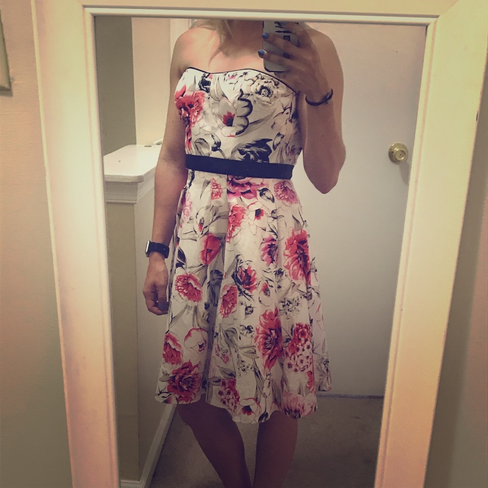 WHBM Floral Dress